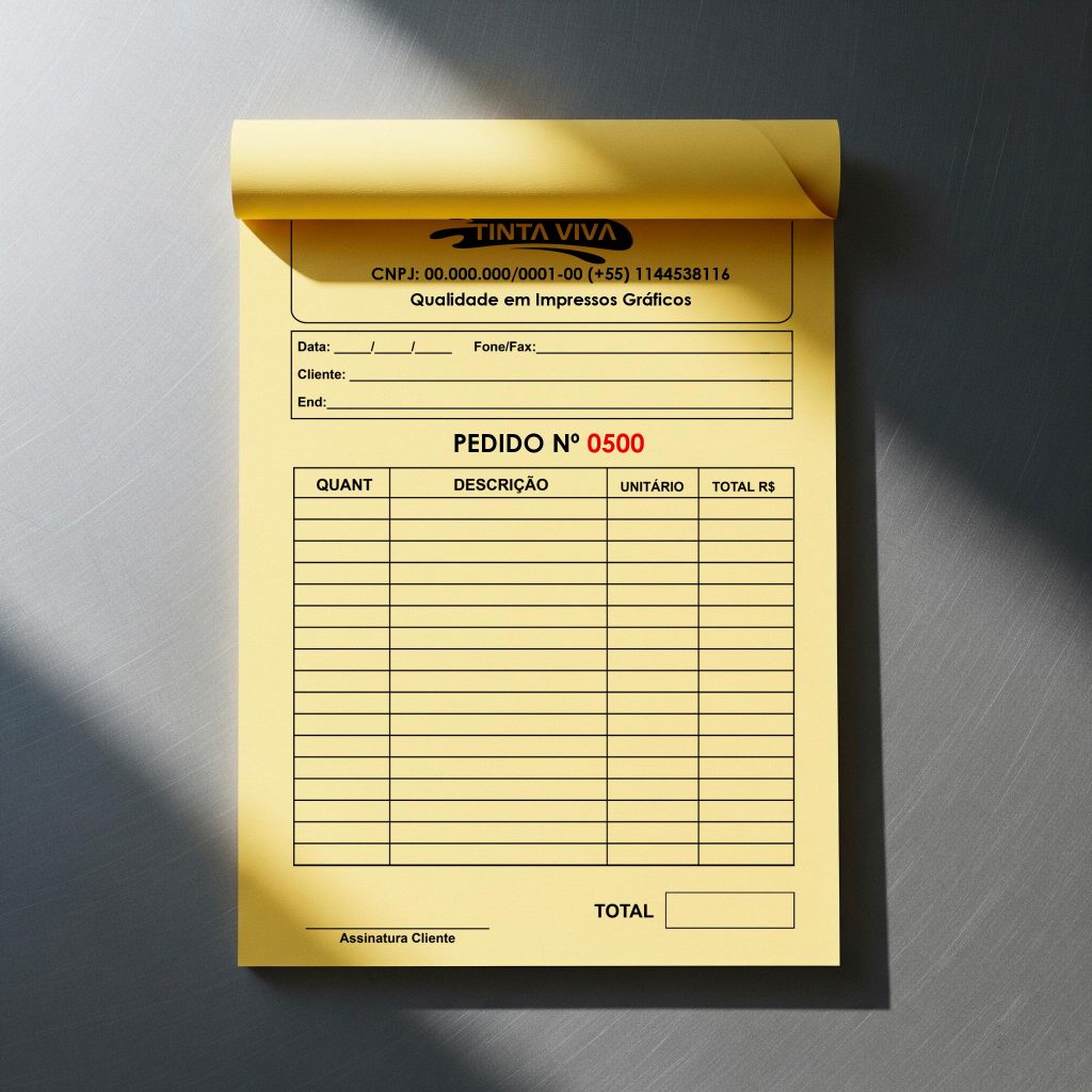 Talão De Pedido